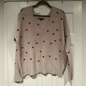 27 miles heart sweater